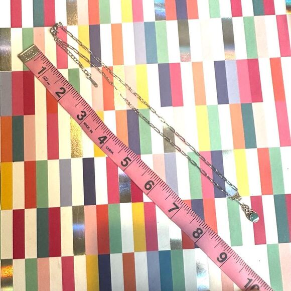 Sterling Silver Celtic Knot Pendant Necklace with Turquoise-Colored Stone - Picture 7 of 7